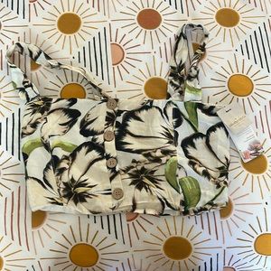 BNWT Agua Bendita Crop Top